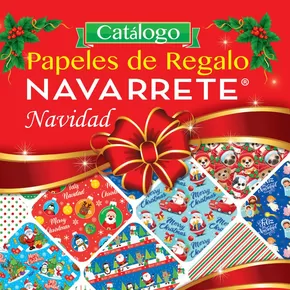 Catálogo Distribuidora Navarrete | Papeles de regalo  | 2024-10-21T00:00:00-05:00 - 2025-01-01T23:59:00-05:00