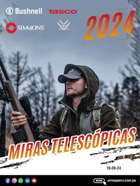 Catálogo Armaq | Miras telescópicas  | 2024-10-30T00:00:00-05:00 - 2025-01-01T23:59:00-05:00