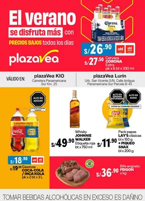 Catálogo Plaza Vea en Lima | El verano se disfruta más con precios bajos  | 2024-12-06 - 2024-12-12