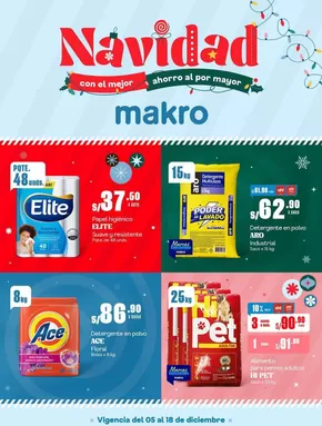 Catálogo Makro en Chiclayo | Navidad con el mejor ahorro por mayor MakroAhorro  | 2024-12-10 - 2024-12-18