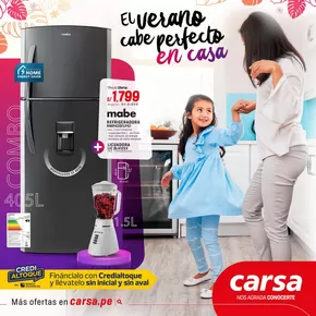 Catálogo Carsa | El verano cabe perfecto en casa  | 2024-12-26T00:00:00-05:00 - 2025-01-23T23:59:00-05:00