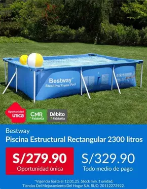 Catálogo Sodimac en Iquitos | Piscina  | 2025-01-03T00:00:00-05:00 - 2025-01-12T23:59:00-05:00