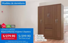 Catálogo Sodimac en Iquitos | Muebles de dormitorio  | 2025-01-03T00:00:00-05:00 - 2025-01-12T23:59:00-05:00