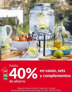 Catálogo Sodimac en Iquitos | Hasta 40 % de ahorro  | 2025-01-03T00:00:00-05:00 - 2025-01-12T23:59:00-05:00