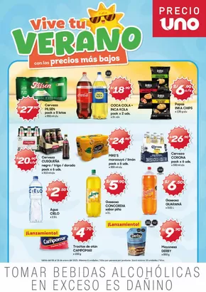 Catálogo Hiperbodega Precio Uno | Vive tu verano! | 2025-01-07T00:00:00-05:00 - 2025-01-26T23:59:00-05:00