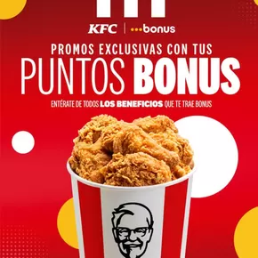 Catálogo KFC | Promos Exclusivas con tus puntos bonus  | 2025-01-08T00:00:00.000Z - 2025-01-31T00:00:00.000Z