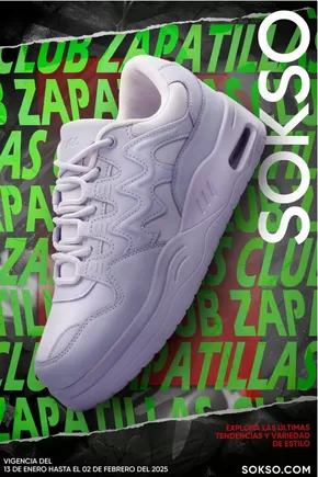 Catálogo Sokso en Chimbote | CLUB ZAPATILLAS 1 | 2025-01-09T00:00:00-05:00 - 2025-02-02T23:59:00-05:00