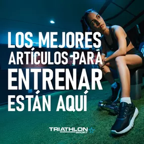 Catálogo Triathlon Sport | Los mejores artículus para entrenar están aquí | 2025-01-15T00:00:00-05:00 - 2025-01-30T23:59:00-05:00