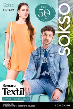 Catálogo Sokso en Chimbote | SEMANA TEXTIL | 2025-01-23T00:00:00-05:00 - 2025-02-02T23:59:00-05:00