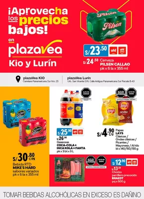 Catálogo Plaza Vea en Ica | ¡Aprovecha los precios bajos! | 2025-01-23T00:00:00-05:00 - 2025-01-29T23:59:00-05:00