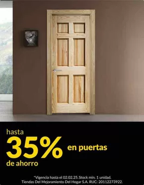 Catálogo Sodimac | Hasta 35 % en puertaa  | 2025-01-28T00:00:00.000Z - 2025-02-02T00:00:00.000Z