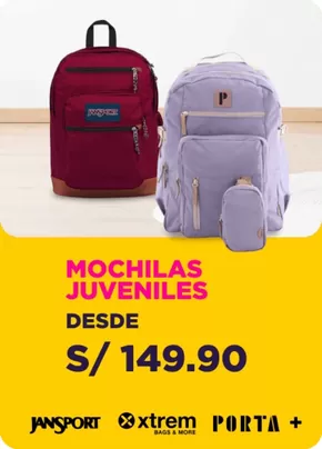 Catálogo Ripley en Lima | Mochilas  | 2025-01-29T00:00:00.000Z - 2025-02-02T00:00:00.000Z