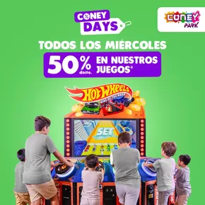 Catálogo Coney Park en Lima | Todos los miércoles- 50 % dscto  | 2025-01-30T00:00:00.000Z - 2025-04-30T00:00:00.000Z