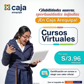 Catálogo Caja Arequipa en Juliaca | Cursos Virtuales  | 2025-01-31T00:00:00.000Z - 2025-02-28T00:00:00.000Z