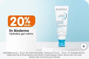 Catálogo Mifarma en Santa Clara | 20 %  | 2025-02-05T00:00:00.000Z - 2025-02-10T00:00:00.000Z