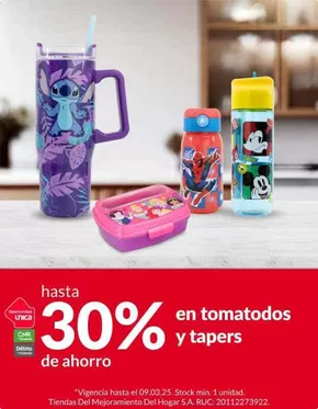 Catálogo Sodimac en Lima | 30% en tomatodas y tapers  | 2025-03-04T00:00:00.000Z - 2025-03-09T00:00:00.000Z