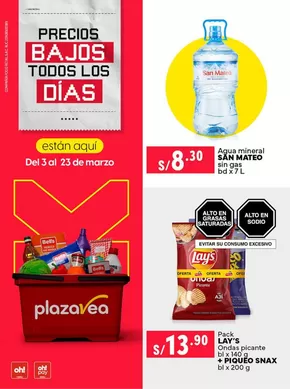 Catálogo Plaza Vea en Lambayeque | PRECIOS BAJOS TODOS LOS DIAS | 2025-03-04T00:00:00.000Z - 2025-03-23T00:00:00.000Z