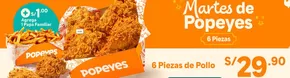 Catálogo Popeyes en Lima | Martes de popeyes | 2025-03-05T00:00:00.000Z - 2025-03-31T00:00:00.000Z