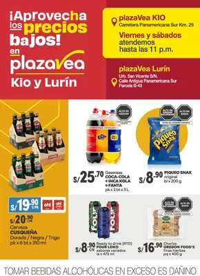 Catálogo Plaza Vea en Sullana | DÍPTICO KIO LURÍN 1 | 2025-03-06T00:00:00.000Z - 2025-03-12T00:00:00.000Z