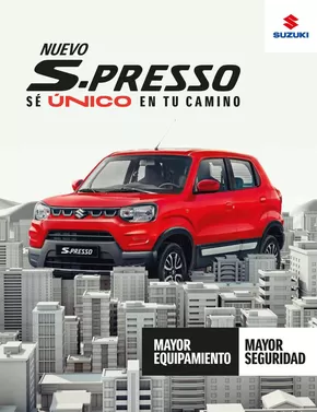 Catálogo Suzuki en Ica | New S-presso | 2025-03-11T00:00:00.000Z - 2025-12-31T00:00:00.000Z